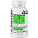 Pemula & Tonic Thermogenic Tambahan 30 Kapsul sebagai Advance Diet Dukungan untuk Energi Metabolisme Fokus untuk Pria dan Wanita dengan Kafein Chromium Glucomannan Guarana Gordonii