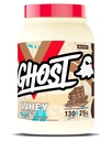GHOST Whiy Protein Powder, Milk Chocolate - 2LB, 25G of Protein Blend - Whey Protein Blend