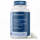 Hidup Enhancement Ultra Triple Magnesium Kompleks untuk Perempuan dan Pria dengan Glycinate, Malate, dan Citrate - Magnesium Suplemen Tidur dan Fungsi Otak - Dibuat di AS (90 Vegetarian Capsules)
