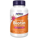 Sekarang Makanan Suplemen, Biotin 10 mg (10.000 mcg), Kekuatan Ekstra, Produksi Energi *, 120 Veg Capsules