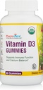 Vitamin D3 Mimies- Tasty Gelatin- Free Gluten- Free Way to take Your Sunshine Vitamin (60 Count Cherry Flavor)