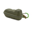 CasEMATIX Forest Green Travel Case Fits Asma Inhaler, Includes Case Only