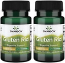 Swanson Gluten Led dengan Tolerase G 100 mg 90 Veg Caps (2 Pack)