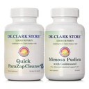 Dr Clark Store Quick- Zap Cleanse & Mimosa Pudica - Kuat Cleanse, Detox Dukungan & Gut Kesehatan Formula mula