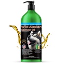 Islandia Pure Wild Alaska Salmon Oil for Dogs & Cats, Omega-3 Fish Oil, Liquid Suplement for Pets, Support Immune System & Heart Health, 33oz