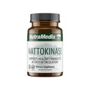 NutraMedix Nattokinase Suplement - Nattokinase 2000 FU per Serving - Formulated for to Dukung Heart Health and Healthy Circulation - Gluten + Dairy- Free (60 Capsules)