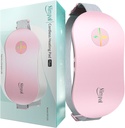 Slimpal Heating Pad for Period Cramps, Portable Cordless Electric Heating Pad for Menstrual Pain Relief Heat Belt, Rechargable Wearable Wearable Heat Pad Gifts for Heat Girl Wife Girlfriend, Pink