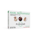 Wellgenix Purvana Hair, Skin, dan Nails Vitamin - 2500mcg Biotin, Folic Acid, DMAE, Grape Eed Extract - Satu hari Softgels - PCOS & Postpartum Kehilangan Rambut - (30 Count)