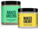 Vegan Energizing Bundle Unflashted Energy Nutrition Super Greens Powder Organic Greens Suplemen