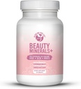 Beauty Mineral - Biotin Enhanced Multimineral untuk Pertumbuhan Rambut, Nail Kekuatan, dan Skin Elasticity - 19 Nutrients - Rambut Skin dan Nails Vitamin