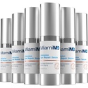 Serum Eye (15ml) Under Eye Treatment for Dark Circles, Crow 's Feet & Eye Bags - Eye Serum for All Skin Type - Anti- Aging Under Eye Cream - Reduces Eye Puffiness - For Day & Night Time Use - 6 Pack