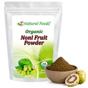 Z Natural Foods Noni Fruit Powder - Organic Raw None-GMO Gluten- Free SuperFood - Pasokan Disable & Energy - Dikemas dengan EstiveNutrients & Antioksidants - Mix dengan Minuman & Recipes, 1 pon