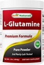 Powder L-Glutamine Terbaik - 1 Pound - 100% Bentuk Bebas dan Murni - Glutamine Recovery Powder - Secara klinis Proven Recovery Aid for Men and Women (817716014555)