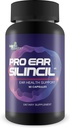 Pro Ear Silincil - Ear Health & Health Health Support - Help Reduce Ear Ringing & Buzzing - Dupport Reduced Swelling & Improved Blood Flow - Programal Optimal - Turmeric, Vitamin C, Garlic