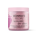 Donna 's Recipe by Tabitha Brown 124; Vegan Strawberry Biotin Hair, Skin & Nails Gummies - 10.000 mcg Biotin, Bersih, Non- GMO, Gluten-Free, 60 Gummies