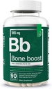 Suplemen Bone Boost Bone - Pendukung Tulang dan Tambahan Kalsium dengan Vitamin D 3, K2, Klews Quadrangularis untuk Kekuatan Tulang - 90 Kapsul (30 Hari Suply)