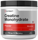 Horbäach Creatine Monohydrate Powder 124; 1.11lb (17.6 oz) 14; Micronized dan Unflascorored 124; Vegetarian, Non- GMO, dan Gluten Free Supplemen