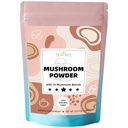 10 Mushroom Extract Powder, Mushroom Supplement Blend for Coffee, Beverage & Smoothies, Natural Focus, Energy & Imune Supplemen - 3.53 oz / 100g