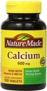 Alam Made Kalsium 600 mg dengan Vitamin D3 untuk Dukungan Imune, Tablet, 60 Count, membantu mendukung Kekuatan Tulang (Paket 3)