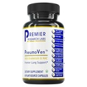 Premier Research Labs PneumoVen - Lung Support w / Bromelain & NAC, Lung Health Support Vitamin, Lung Cleanse - 60 Capsules