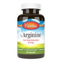 Carlson - L-Arginine, 675 mg, Promotes Healthy Circular & Cardiovascular System, 90 kapsul