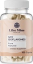 Seperti Tambang Soy Isoflavones (100 Kapsul), Pure & Natural, Dietary Supplemen, Tak Ada Penjual