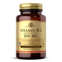 Solgar Vitamin B2 (Riboflavin) 100mg, 100 Vegetable Capsules