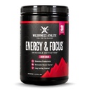 Wilderness Athlete - Energy & Focus 124; Energy Booster for Women & Men - Energy Drink Drink with Natural Caffeine - Lower - Carb, Zero Sugar Energy Drinder - 30 Serving Energy Drink Tub (Cherry Limeade)