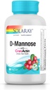 Solaray D-Mannose dengan CranActin - 60 Vegetarian Capsules