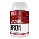 Lipomal Fe Supplement for Women, 65 mg Iron Suplement with Folic Acid & Vitamin B12 for Men, Daily Blood Support for Adules Iron Deficiency 60 Softgels (1 Botol)
