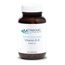 Pemeliharaan Metabolik Vitamin D3 5000 IU - Pendukung Dukungan Kardiovaskular Superior Vitamin D3 & Vitamin C - Extra Kekuatan Bone, Imune, Mood + Cardiovascular Support Support Superior, No Fillers (90 Softgel Capsules)