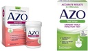 AZO Boric Acid Vaginal Suplotories Membantu Kontrol dan Pembatas Keseimbangan PH, 30 Menghitung Infeksi Tract Urinary (UTI) Test Strips, Hasil Akurat dalam 2 Menit, 3 Cacah