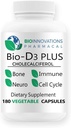 Bio- D3 Plus Boron Vitamin K2 Magnesium & Zinc- Mendukung Saraf Kardiovaskular Otot Gigi Tulang Gums Kebal Perbaiki Keseimbangan Metabolisme 180 Vegan caps