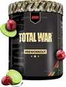 REDCON1 Total War Pre Workout, Cherry Lime - Beta Alanine + Citrulline Malate Vegan & Keto Friendly Pretraining for Men & Women with 320mg of Caffeine (50 Pelayan)