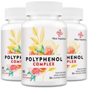 67.500 MG Polyphenol Suplemen - Antioksidan yang kuat & Polyphenol untuk Pertahanan Umur, Polyphenol Superfood, Quercetin, Reveratrol, Green Tea, Pembangkit-Berbasis & Energi, Imune Dukungan, 270 Capsules