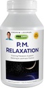 ANDREW LESSMAN P.M. Relaxation - 90 Kapsul - Dukungan Alam untuk Lembut Resik Tidur dengan Melonalin, Valerian, Passionflower, Hops, Chamomile. Tidak ada perubahan pagi Mudah untuk menelan capsules