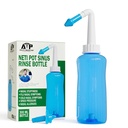 Neti Pot Sinus Rinse Bottle for Natural Sinus Relief