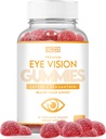 Cyrixs Health Eye Vision Gummies - Lutein & lexanthin Eye Health Supplement for Adults - Delicious Mango Flavored Eye Vitamins - Eye Comfort and Blue Light Defense for Cristals-Clear Vision