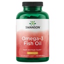 Swanson Omega 3 Fish Oil Suplement Heart Brain and Joint Dukung GMO-Free EFAs 180 mg EPA Plus 120 mg DHA 150 Softgel Capsules Flavor