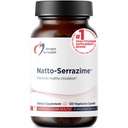 Desain untuk Kesehatan Nattokinase dengan Serrapeptidase - Natto-Serrazime + Protolytic Enzymes - Dirancang untuk mendukung Sistem Sirkulasi Kesehatan + Ammune Kesehatan - Suplemen Non-GMO (120 Capsules)