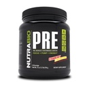 NutraBio Pre Workout Powder - Old Formula - Substayed Energy, Mental Focus, Endurance - Beta Alanine, Cretine, Caffeine, Electrolites - 20 Servings - Strawberry Lemon Bomb