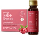 Liquid NAD + 14; Resveratrol 124; NMN Alternative 124; 10x More Absorpsi 14; Liposomal Nicotinamide Ribosit dan Resveratrol dengan Antioxidants; Twice- a- Minggu 124; Firma Skin & Brain Kesehatan 124410 Guns