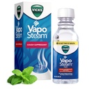 Vicks VapoSteam Obat Liquid dengan Camphor, Cough Supresan, Membantu Batuk Relieve, untuk Penggunaan di Vicks Vapinders dan Humidifiers, 8 Oz