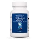 Grup Penelitian Alergi Penuh Spectrum Vitamin K - Vitamin K1 dan K2 Suplemen, Vitamin K Kompleks, MK-4, MK-7, Vitamin D3, Cacah A - 90