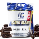Ronnie Coleman Signature Series King Mass XL Mass Gainin Powder - Dark Chocolate Weight Gainer dengan 60g Protein, 180g Carbohydrates, 1.000 + Calories, Cretine & Glutamine - 10 Pound