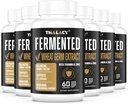 Spermidine Suplemen 13mg - 1300mg Wheat Germ Extract Capsules Enable Formula dengan Tinggi Spermidine Content dan Zinc untuk Penuaan Heally, Daily Immune System dan Renewal Sel (6 Pack)