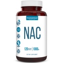 Tambahan NAC (N-Acetyl Cysteine) - 1000 mg-Antioksidant Dukungan - Promotes Kesehatan Hati dan Detoksifikasi - Boosts Lung dan Immune Kesehatan - Kasules Vegetable - 120 Count - 60 Servings