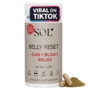 Belly Reset: Mendukung Produksi Alam dari Enzymes Digetical dan Produksi, Reduces Gas dan Bloating, Promoses Fungsi Bowel Reguler