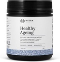 Suplemen Ageing Sehat, Pengaruh Efek Anti- Ageing, Berisi Quercetin, Resveratrol dan Nrf2 Aktivator, Antiokidants Rich Nost, Non-GMO, Vegan (90 Grams (15 Pelayan)