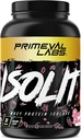ISOLder Lab Primeval - Whiy Protein Powder, 100% Whey Isolate, 25g of Protein, BCAAs, Quast Absorbing, Easy Digesting (Strawberry Shortcake, 2lb)